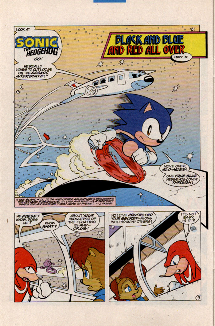 Sonic - Archie Adventure Series March 1997 Page 9